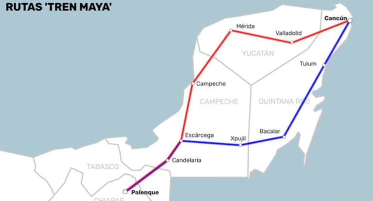 The Maya Train Will Begin Construction In Chiapas And Tabasco