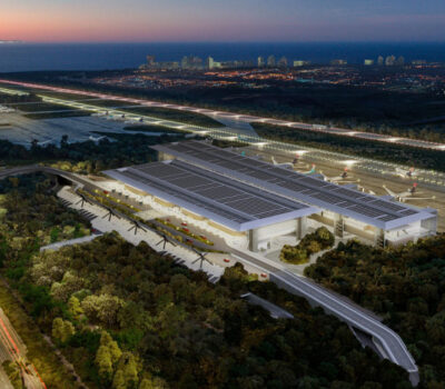 30% Completed New Terminal Building of Puerto Vallarta International Airport